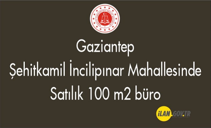Gaziantep Şehitkamil ilçesinde 100 m2 büro Satılık