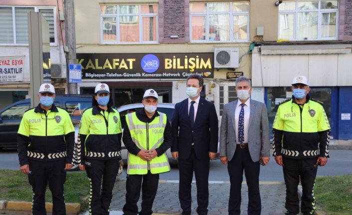 Giresun Valisi Ünlü, dinamik denetime katıldı