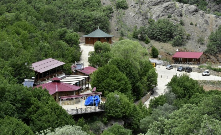 Gümüşhane'deki 40 gözeli Tomara Şelalesi'nde 200 bin ziyaretçi hedefleniyor