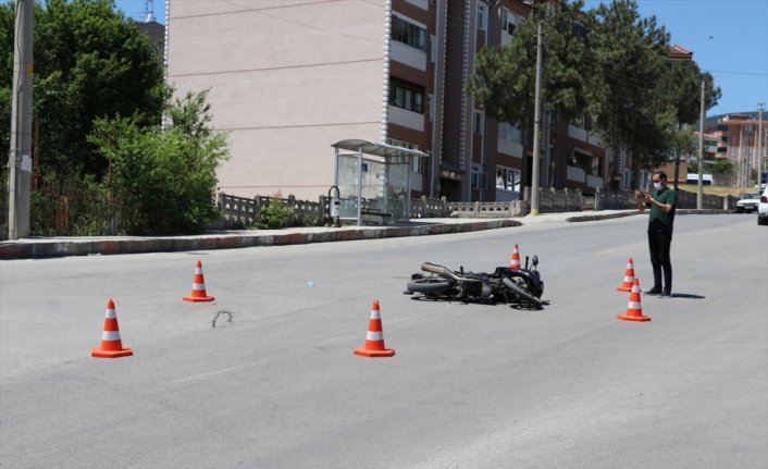 Karabük'te polis memuru izin gününde motosiklet kazasında yaralandı