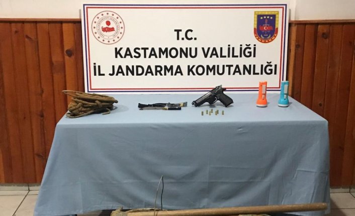 Kastamonu'da izinsiz kazı yapan 7 kişi gözaltına alındı