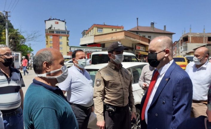 Keşap Belediyesi başlatılan projelerin tamamlanması için çalışmalarını sürdürüyor