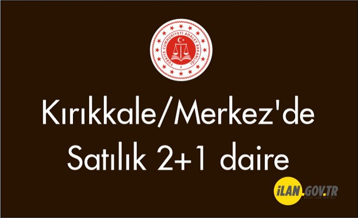 Kırıkkale/Merkez'de Satılık 2+1 daire