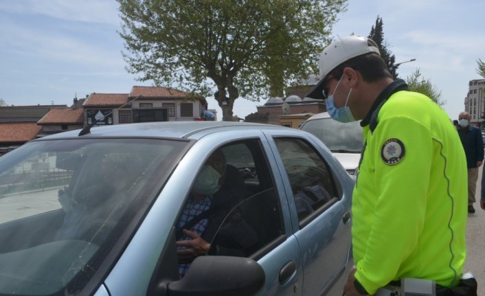 Merzifon'da tam kapanma sürecinde denetimler sıklaştırıldı