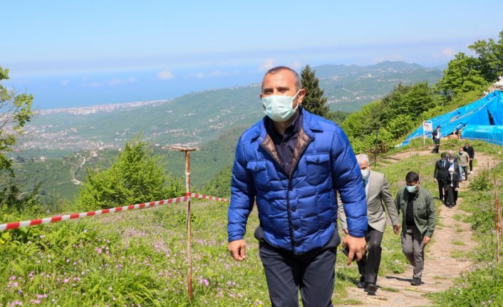 Ordu'daki 2 bin 300 yıllık Kurul Kalesi'nde arkeolojik kazı çalışmaları sürüyor