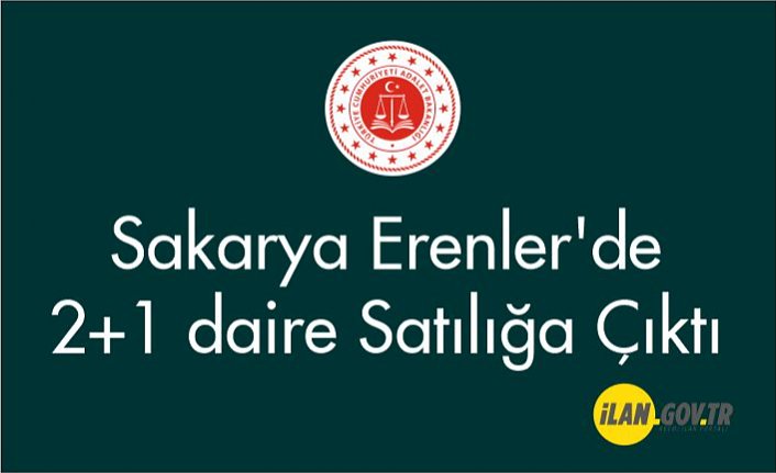Sakarya Erenler'de 2+1 daire Satılığa Çıktı