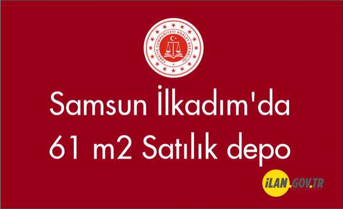 Samsun İlkadım'da 61 m2 Satlık depo
