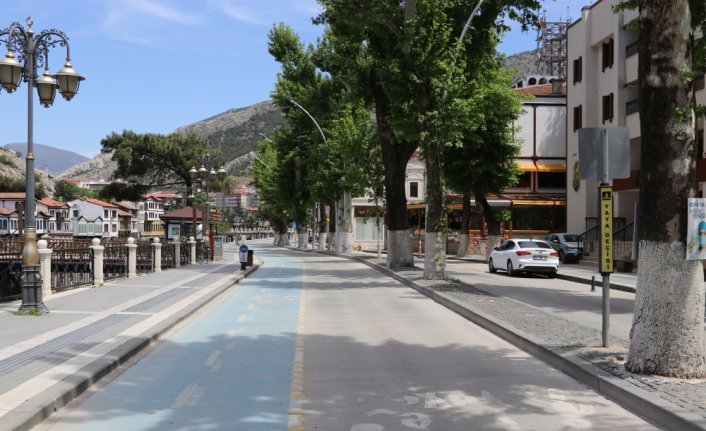 Samsun ve çevre illerde “tam kapanma“ sakinliği devam ediyor