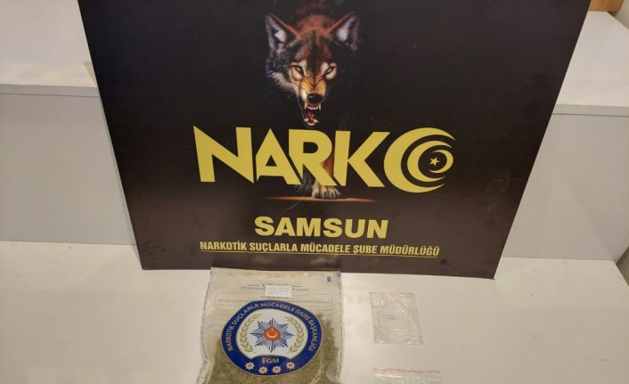 Samsun'da uyuşturucu operasyonunda yakalanan zanlı tutuklandı