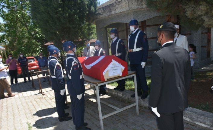 Sinop'ta Kıbrıs gazisi son yolculuğuna uğurlandı