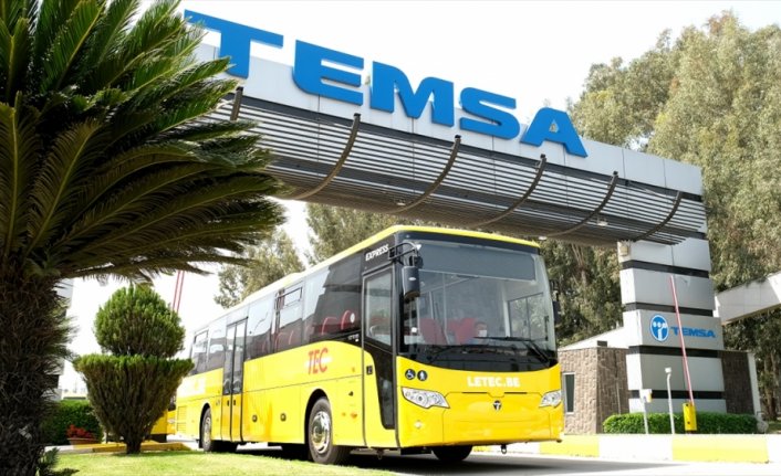 Temsa'dan Belçika'ya otobüs teslimatı
