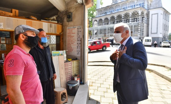 Trabzon Büyükşehir Belediye Başkanı Zorluoğlu, Of ilçesini ziyaret etti