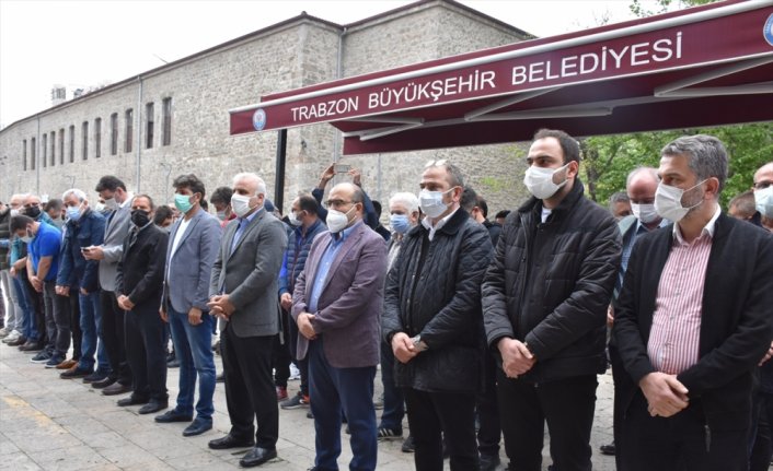 Trabzonspor Kulübü Genel Sekreteri Ömer Sağıroğlu'nun babası son yolculuğuna uğurlandı