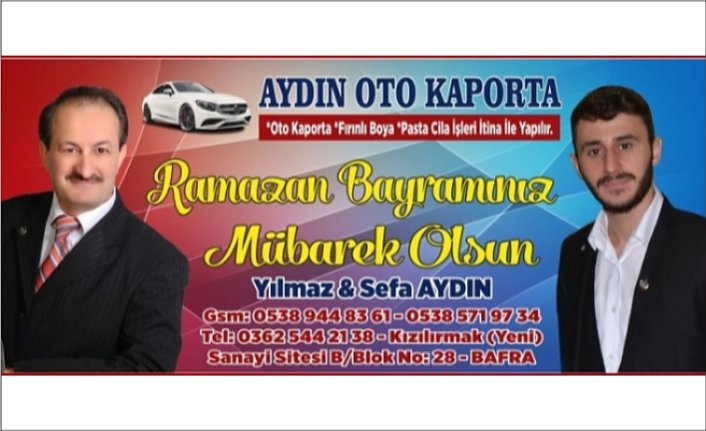 YILMAZ VE SEFA AYDIN'DAN RAMAZAN BAYRAMI MESAJI