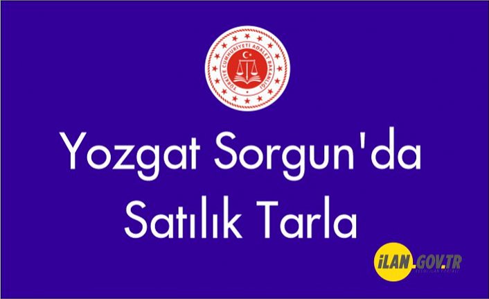 Yozgat Sorgun'da 22.250 m² Satılık tarla