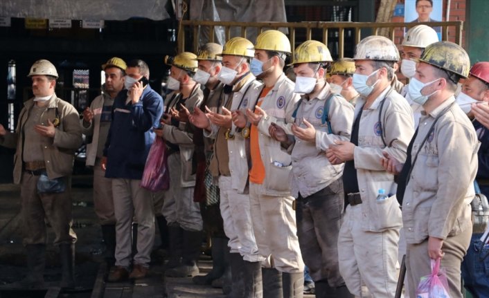 Zonguldak'taki grizu faciasının 11. yılında hayatını kaybedenler anıldı