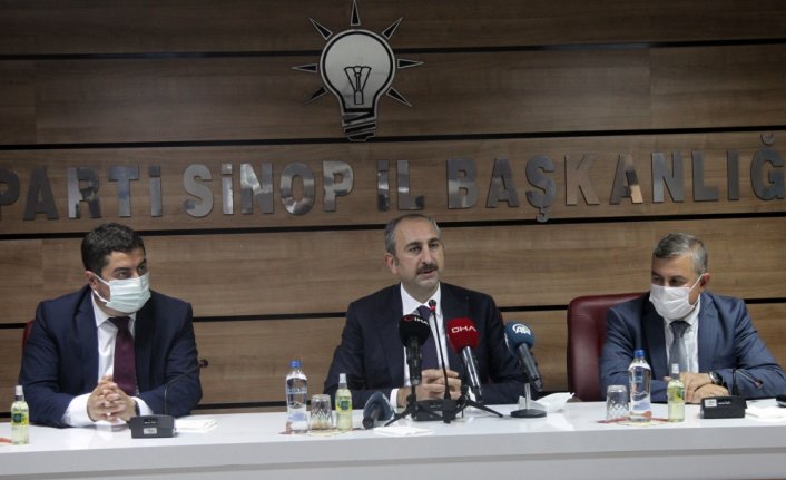 Adalet Bakanı Gül Sinop'ta konuştu: