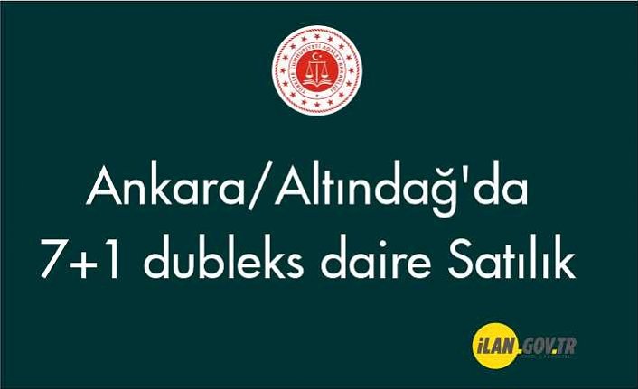 Ankara/Altındağ'da 7+1 dubleks daire Satılık