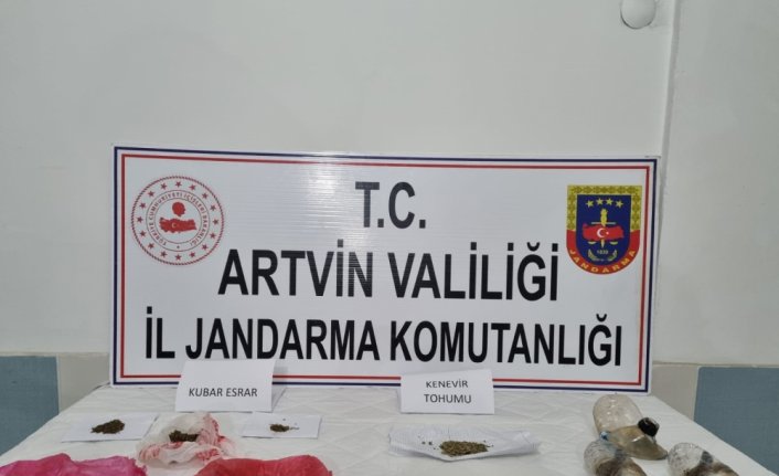 Artvin'de uyuşturucu operasyonu