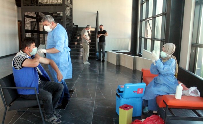 Bayburt'ta organize sanayi bölgesinde 