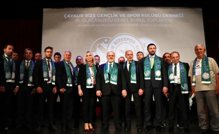 Çaykur Rizespor'da başkanlığa Tahir Kıran seçildi: