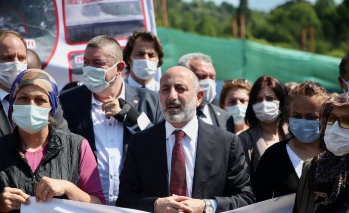 CHP Genel Başkan Yardımcısı Öztunç, Zonguldak'ta ziyaretlerde bulundu