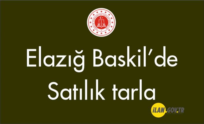 Elazığ'da Satılık tarla
