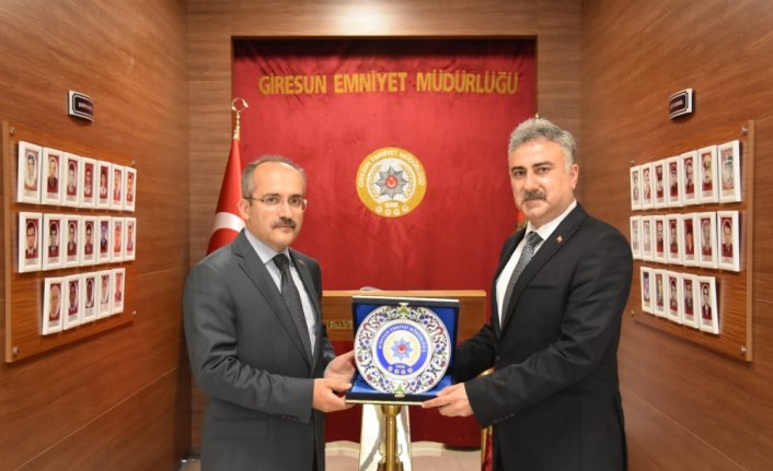 Giresun Başsavcısı Abdurrahim Alan'ın veda ziyaretleri