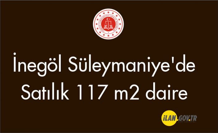 İnegöl Süleymaniye'de 117 m2 daire Satılık