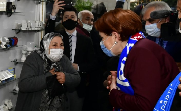 İYİ Parti Genel Başkanı Akşener Karabük'te ziyaretlerde bulundu: