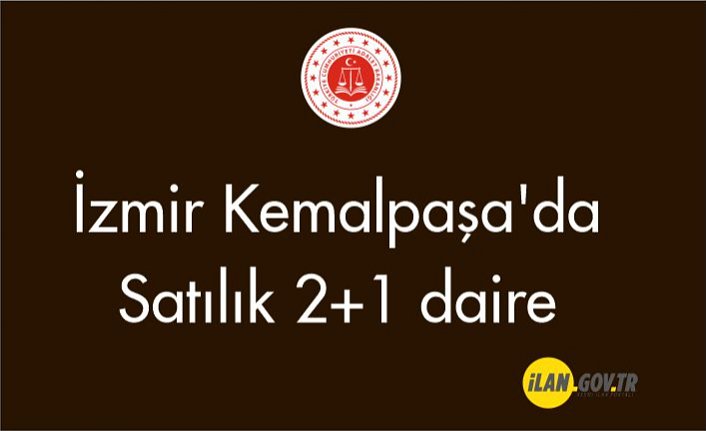 İzmir Kemalpaşa'da 2+1 daire Satılık