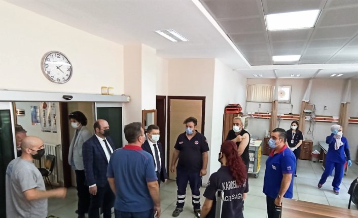 KARDEMİR işçilerine aşı uygulaması başlatıldı