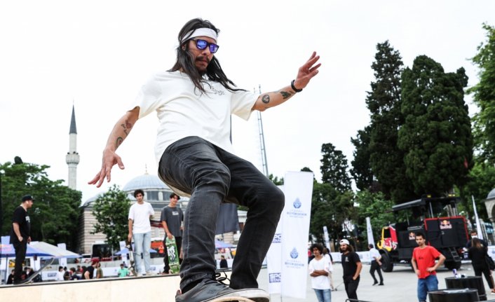 Kaykay tutkunları SPX Skate Fest'te buluştu
