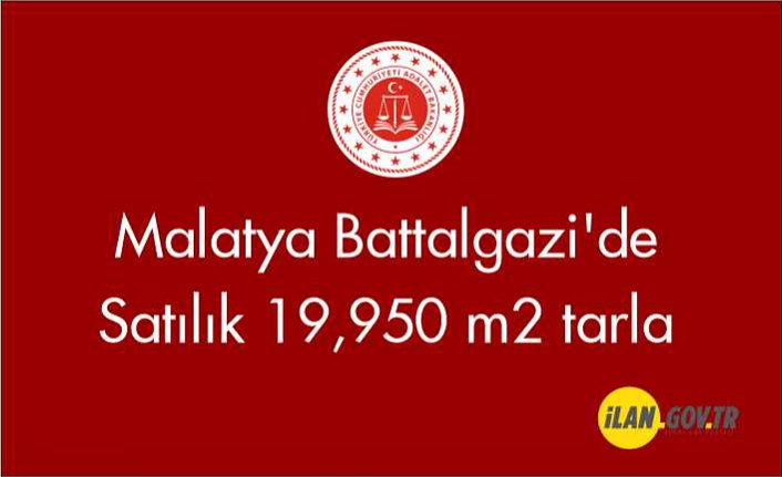 Malatya'da 19,950 m² tarla Satılık