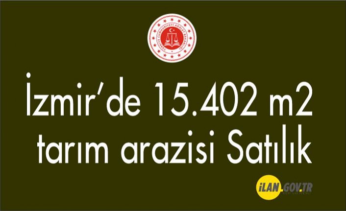 Ödemiş Kaymakçı Mahallesi'nde 15.402 m² tarım arazisi Satılık
