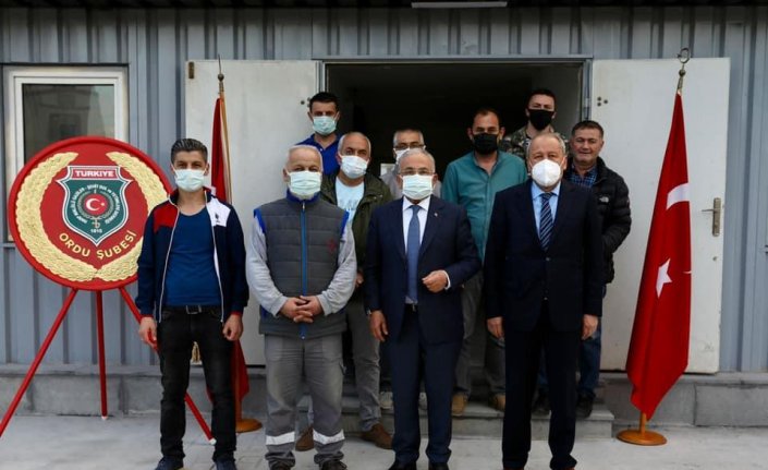 Ordu'da şehit aileleri ve gaziler yeni dernek binasında ağırlanacak