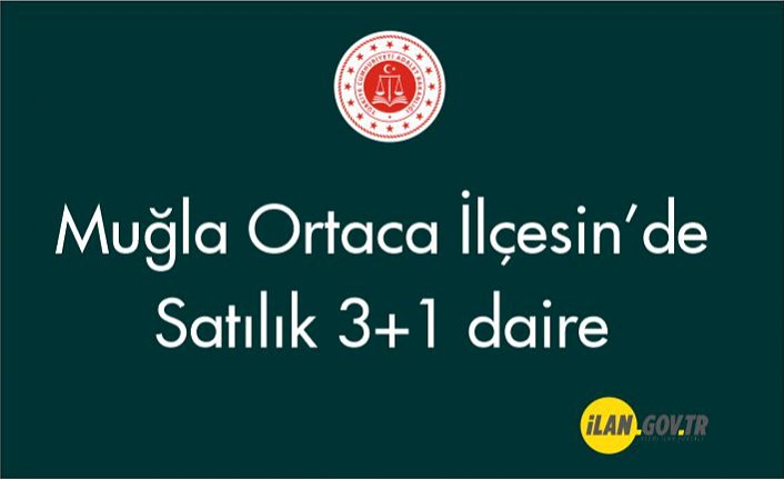 Ortaca Cumhuriyet mahallesinde 3+1 daire Satılık