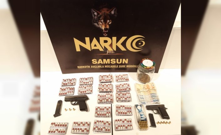 Samsun'da düzenlenen uyuşturucu operasyonlarında 4 şüpheli yakalandı