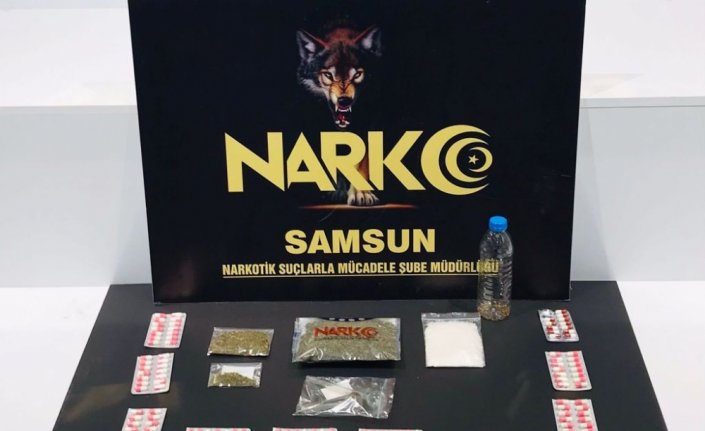 Samsun'da düzenlenen uyuşturucu operasyonunda 3 şüpheli yakalandı