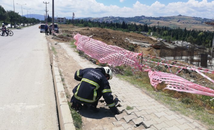 Samsun'da paniğe neden olan doğal gaz kaçağı kontrol altına alındı