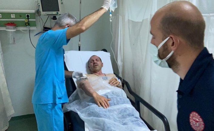 Samsun'da restoranda doğal gaz patlaması: 1 yaralı