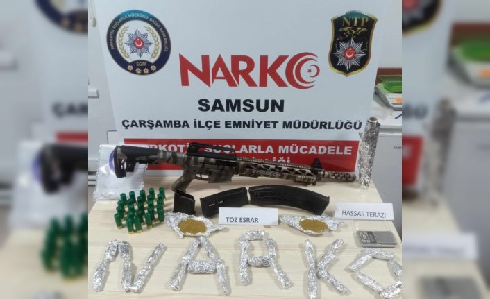 Samsun'da uyuşturucu operasyonunda 1 kişi yakalandı