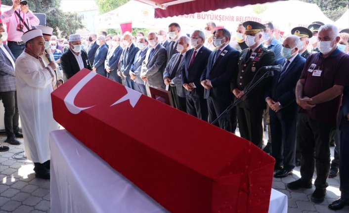 Şehit Piyade Uzman Çavuş Samet Şeker Samsun'da son yolculuğuna uğurlandı