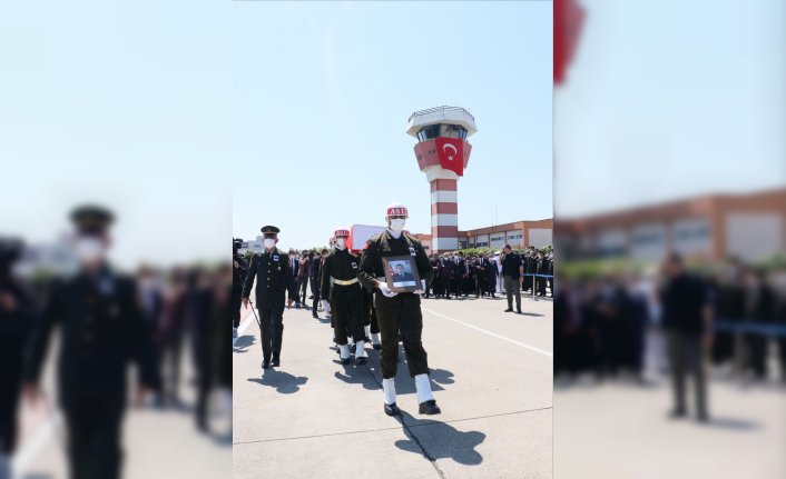 Şehit Piyade Uzman Çavuş Samet Şeker'in cenazesi memleketi Samsun'a getirildi