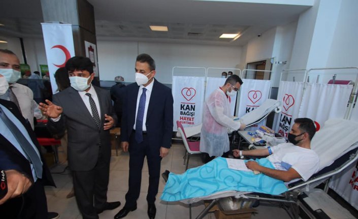 Sinop'ta Türk Kızılay kan bağışı kampanyası başlattı
