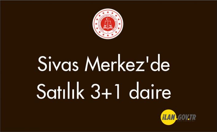 Sivas'da Satılık 3+1 daire