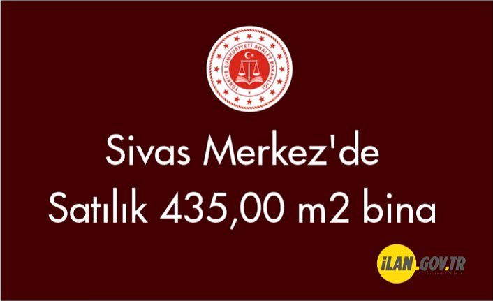 Sivas Merkez'de 435,00 m² bina Satılık