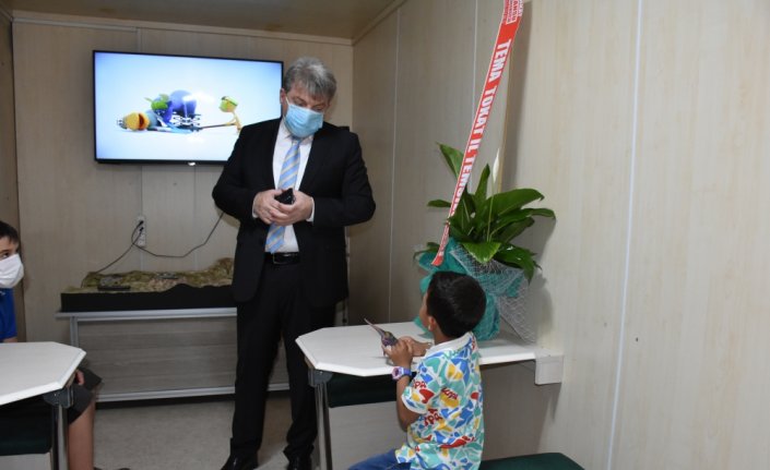 Su Elçileri Derneğince oluşturulan mobil tır Ordu'da çocuklarla buluşturuldu