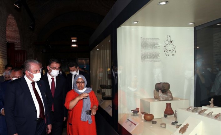 TBMM Başkanı Şentop, Tokat'ta tarihi ve turistik mekanları gezdi