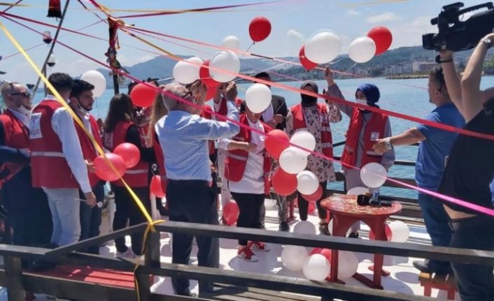 Ünye'de Türk Kızılay'ının 153. kuruluş yıl dönümünü kutlandı